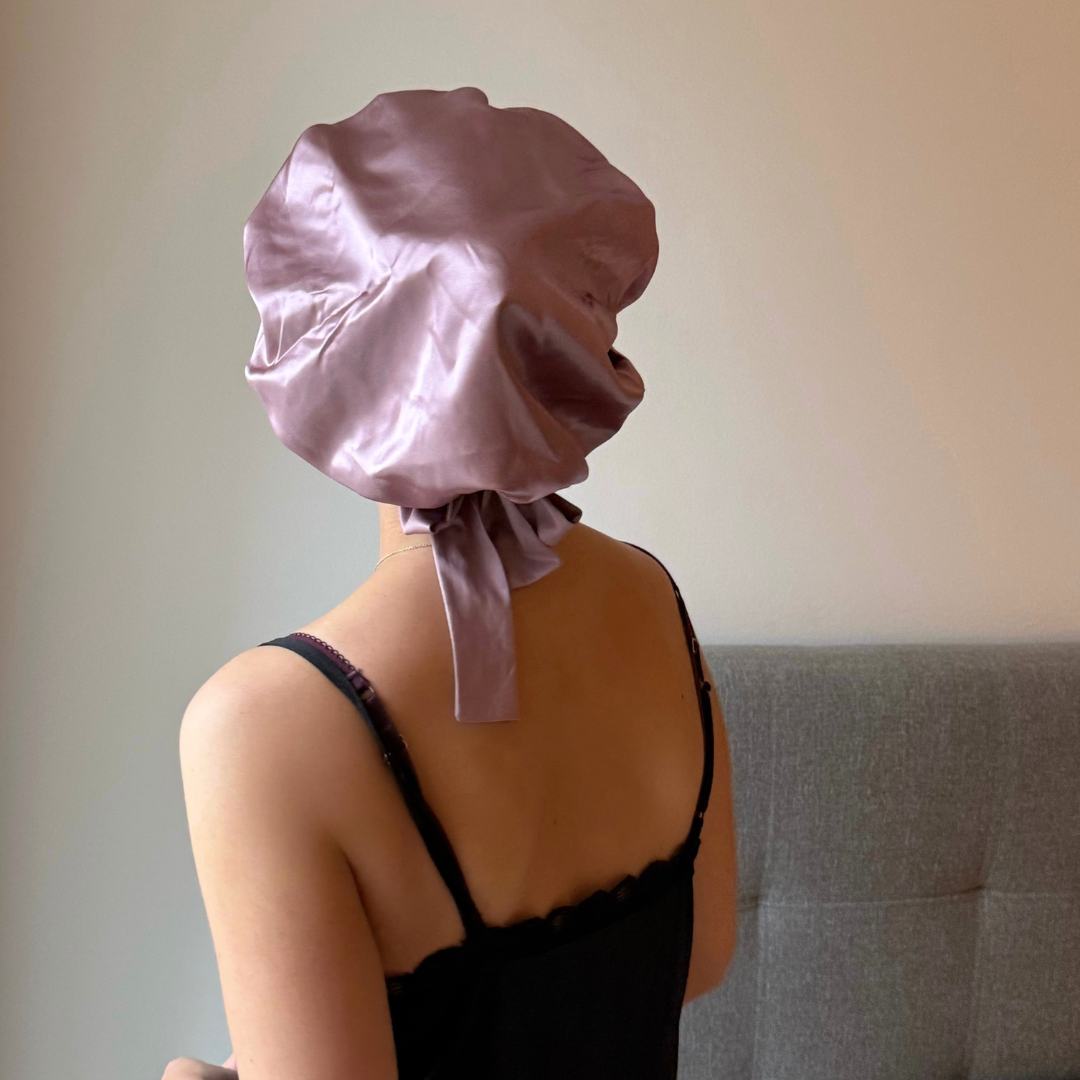 Ylellinen silkkipipo | Vaaleanpunainen