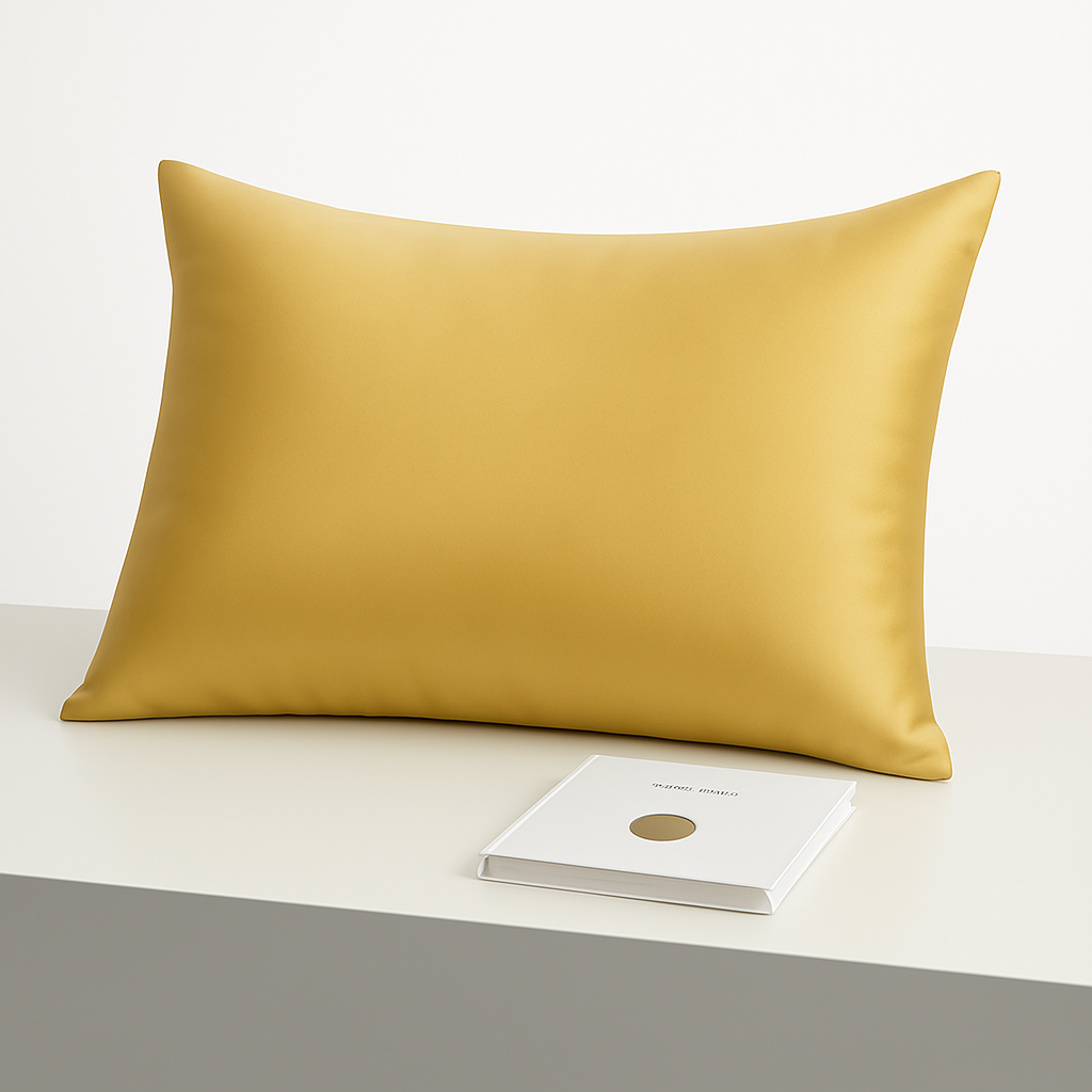 SILK PILLOWCASE - GOLD