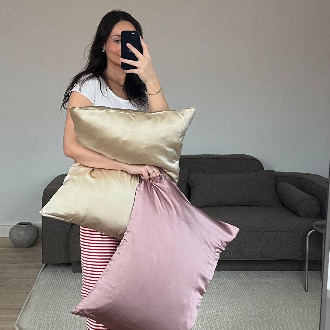 2-Pack | SILK PILLOWCASE | Choose your own color