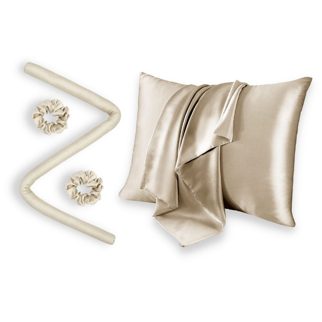 SILK KIT (Silk Pillowcase & Curl Band)