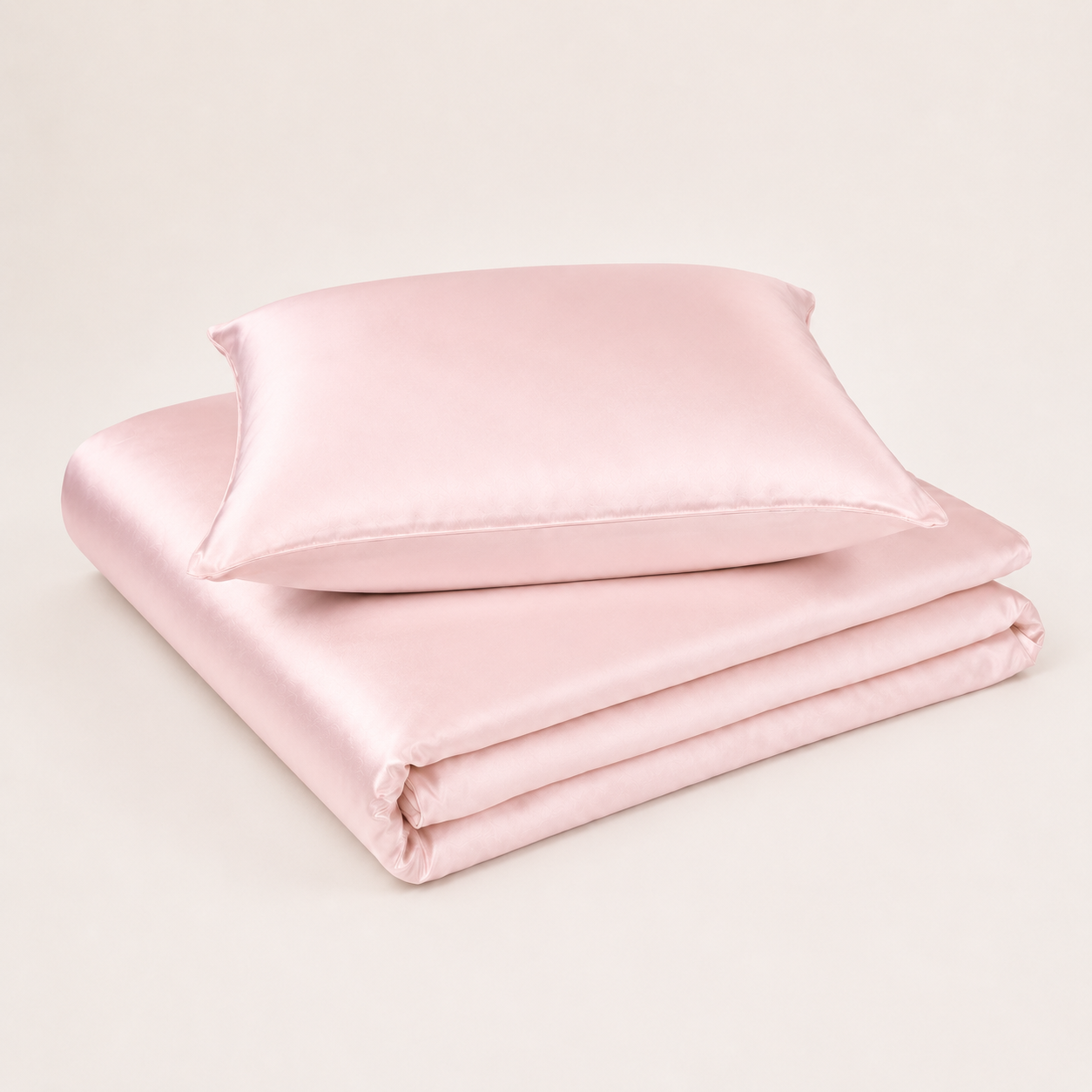 Silkkiset vuodevaatteet (peitonsuojus & tyynynpäällinen) | 140x220 cm | Useita värejä