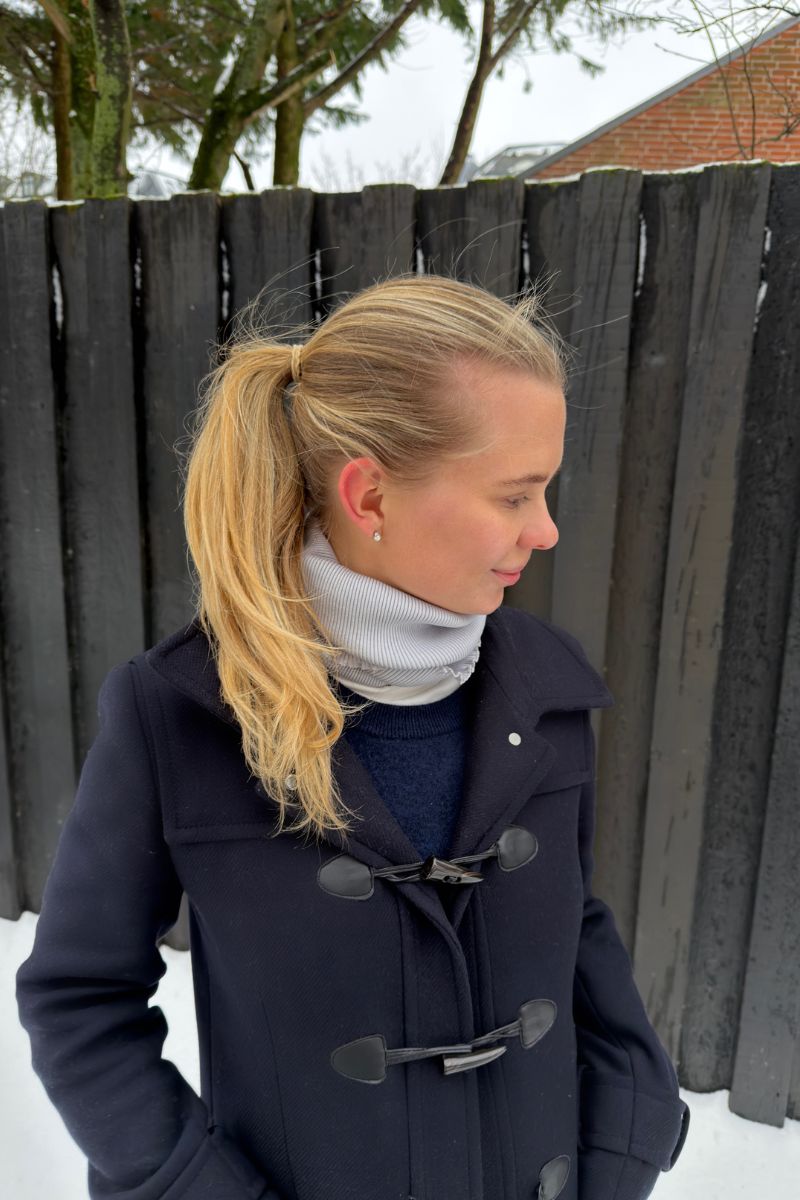 Sidenhalsduk i mullbärssiden-blandning