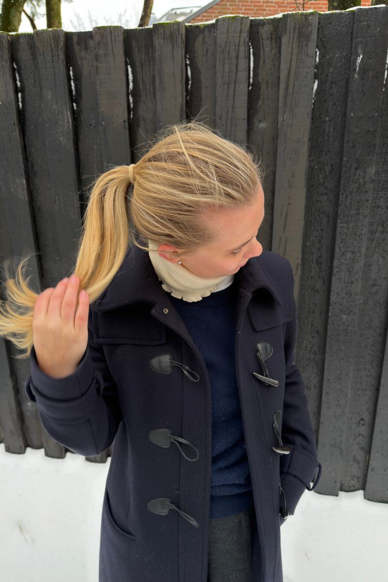 Sidenhalsduk i mullbärssiden-blandning