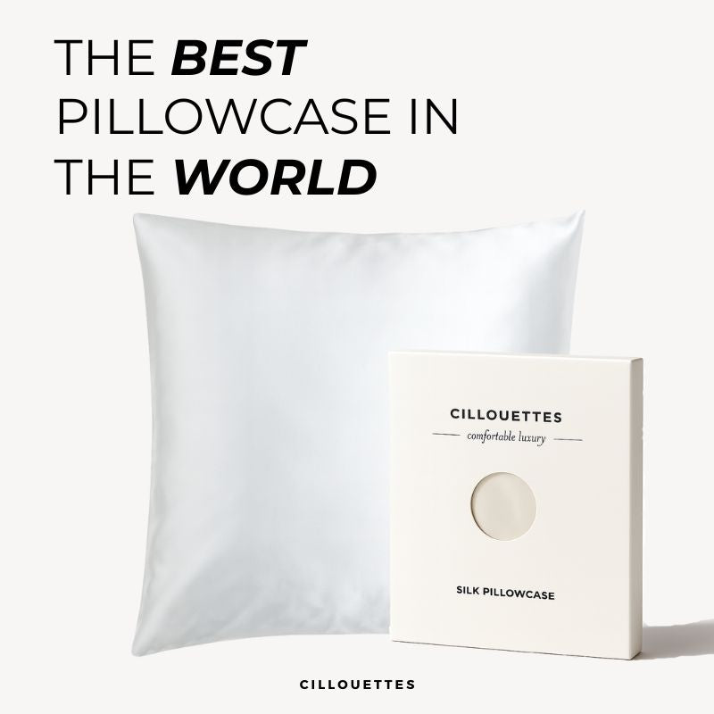 SILK KISSENBEZUG - WEISS