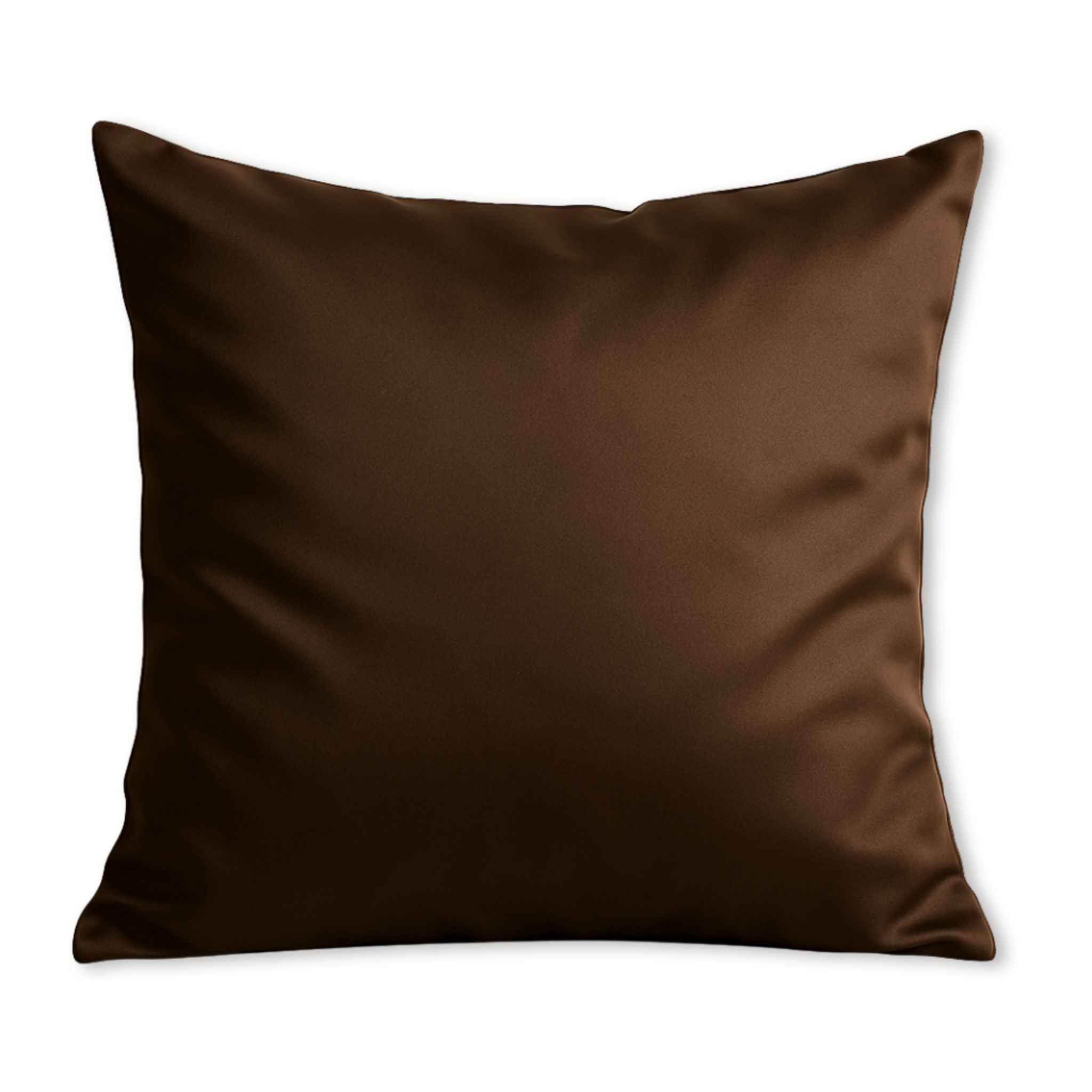 SILK PILLOWCASE - CHOCOLATE