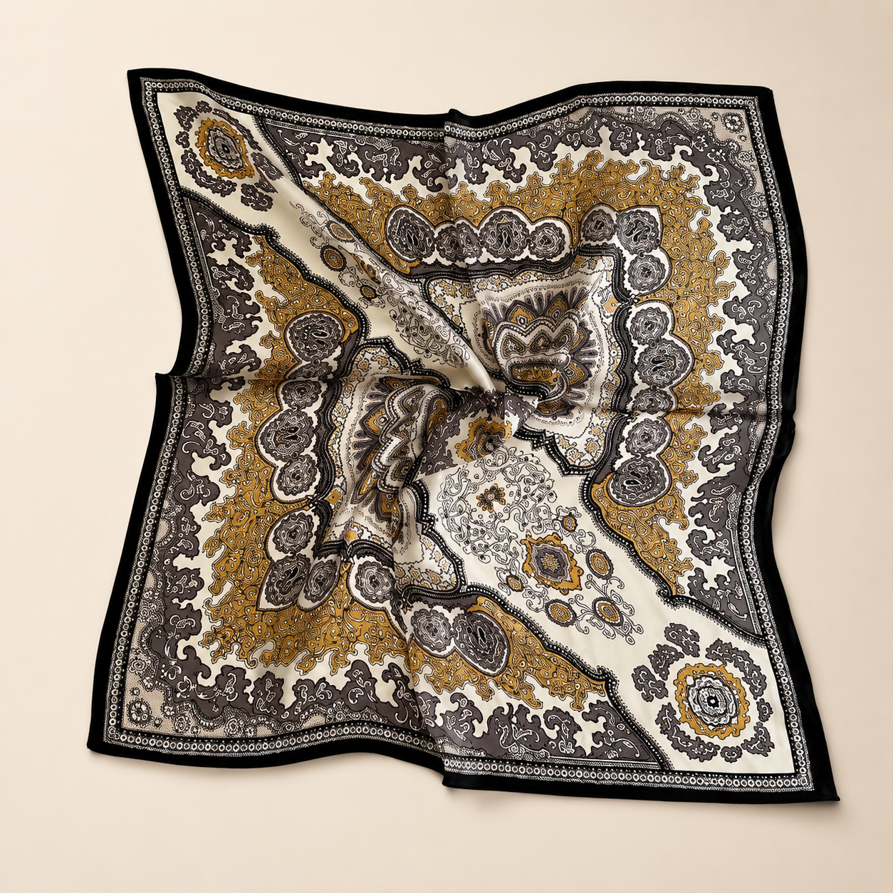 SILK Scarf | Bohemian Mix | 68 CM