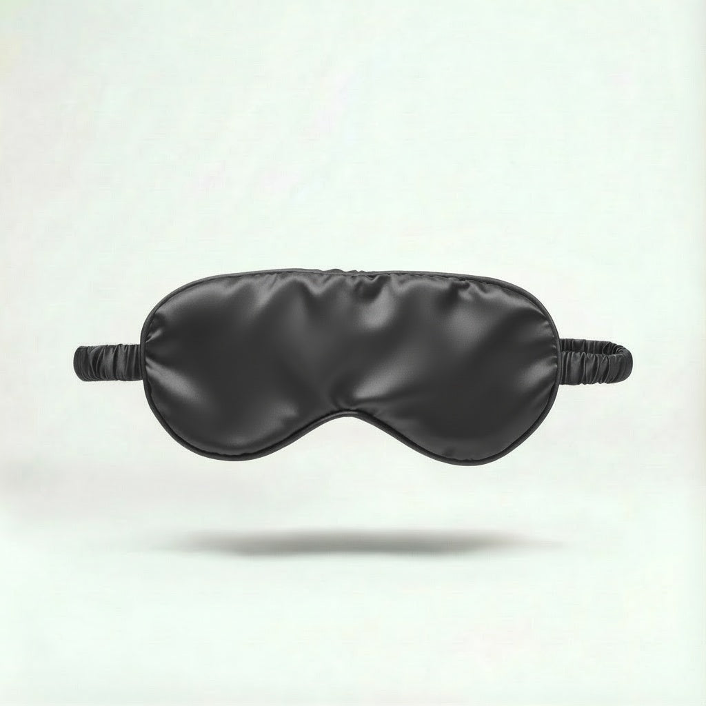 LUXURY SILK SLEEP MASK | DARK GRAY