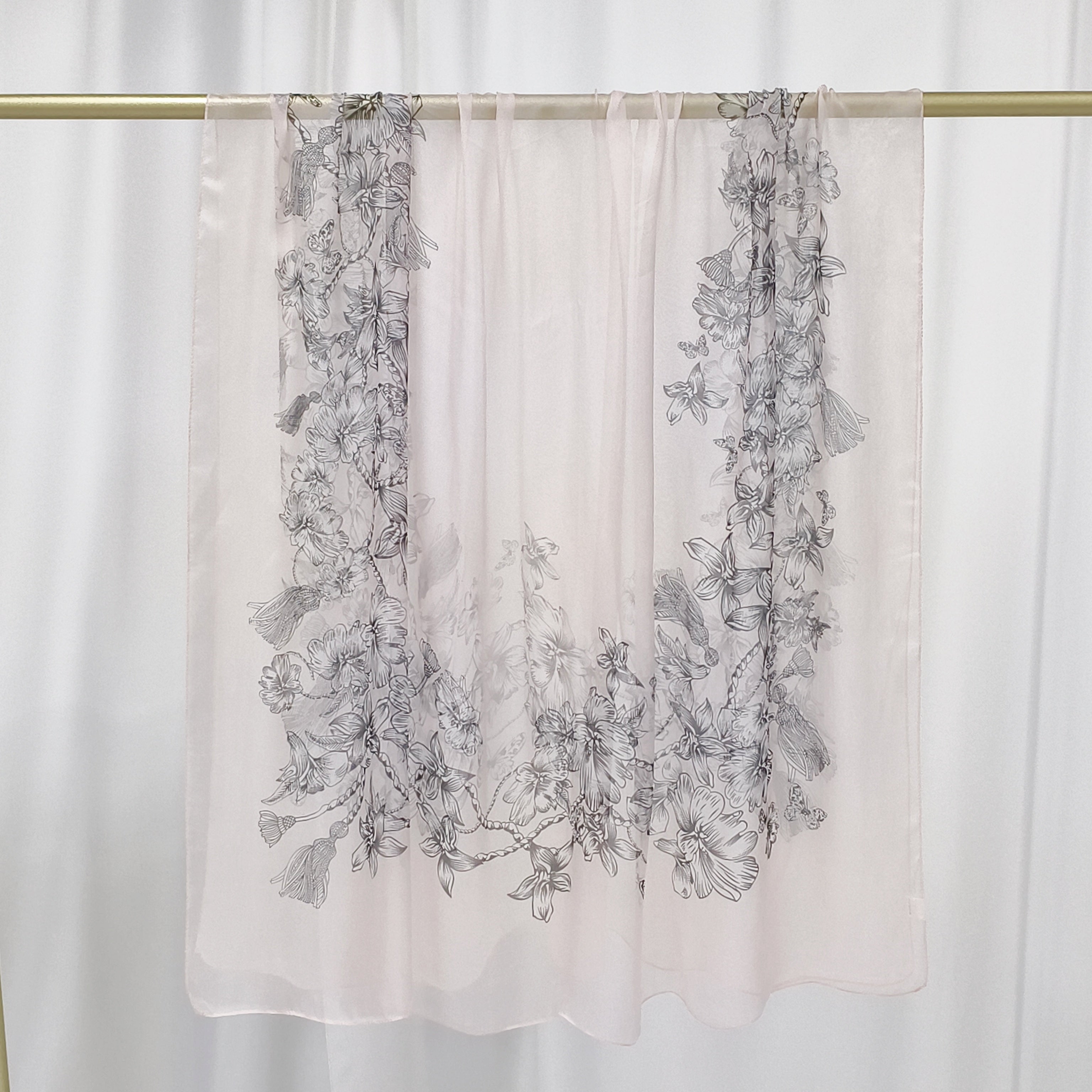 Italian Silk Scarf | Liberty | 110x180 cm