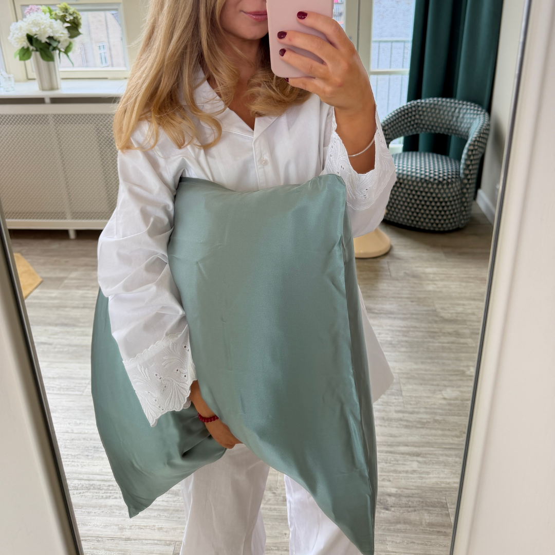 Silke Pudebetræk | Ocean Green