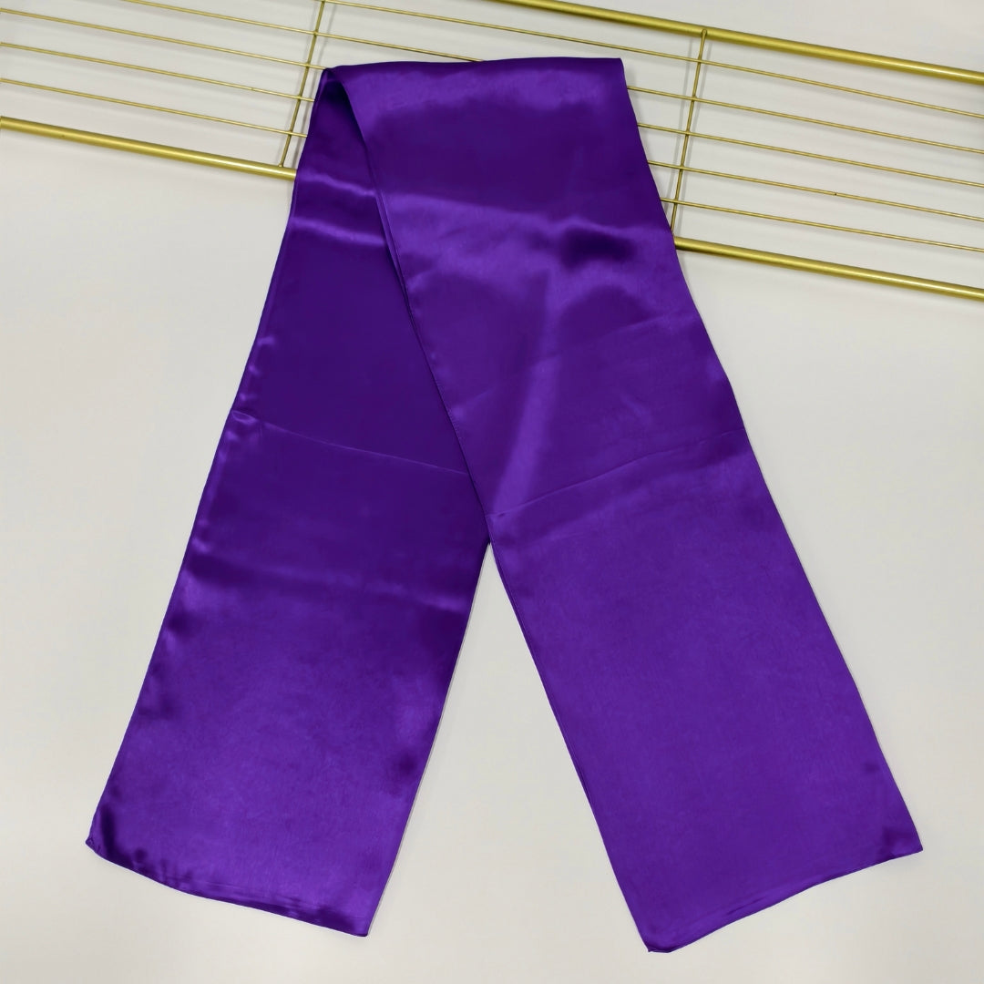 Signature Silketørklæde | Purple | 55x175 cm