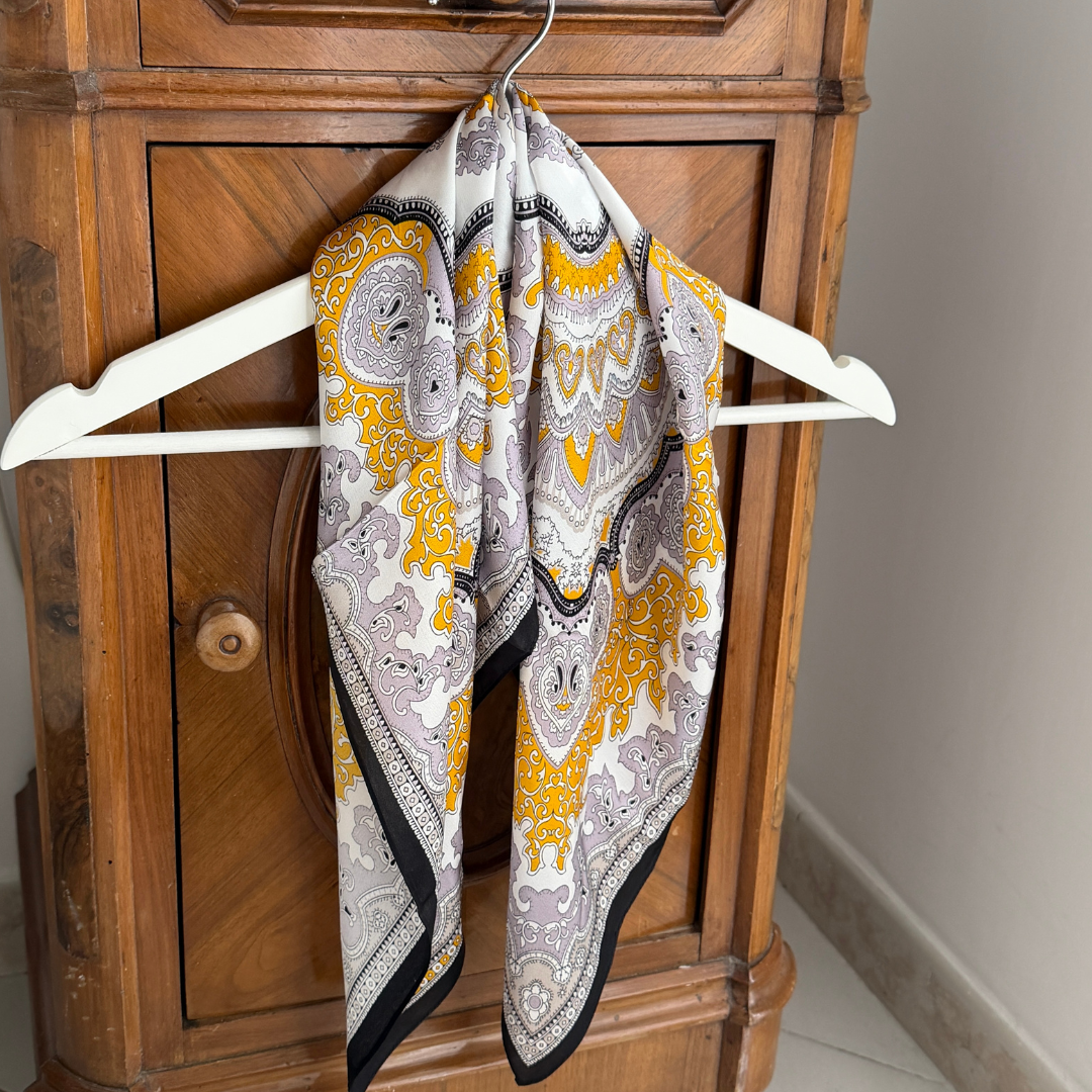 SILK Scarf | Bohemian Mix | 68 CM