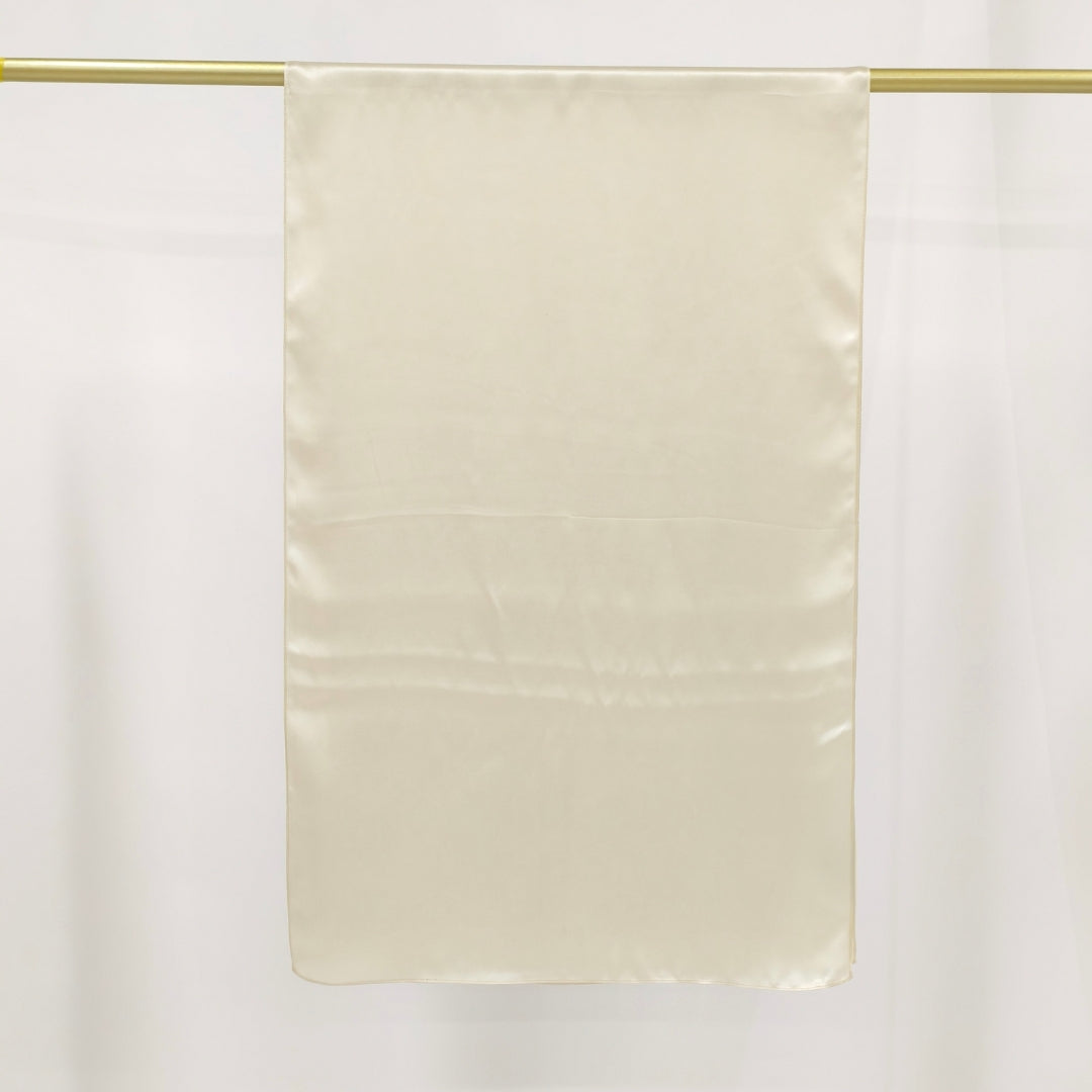 Signature Silketørklæde | Off White | 55x175 cm