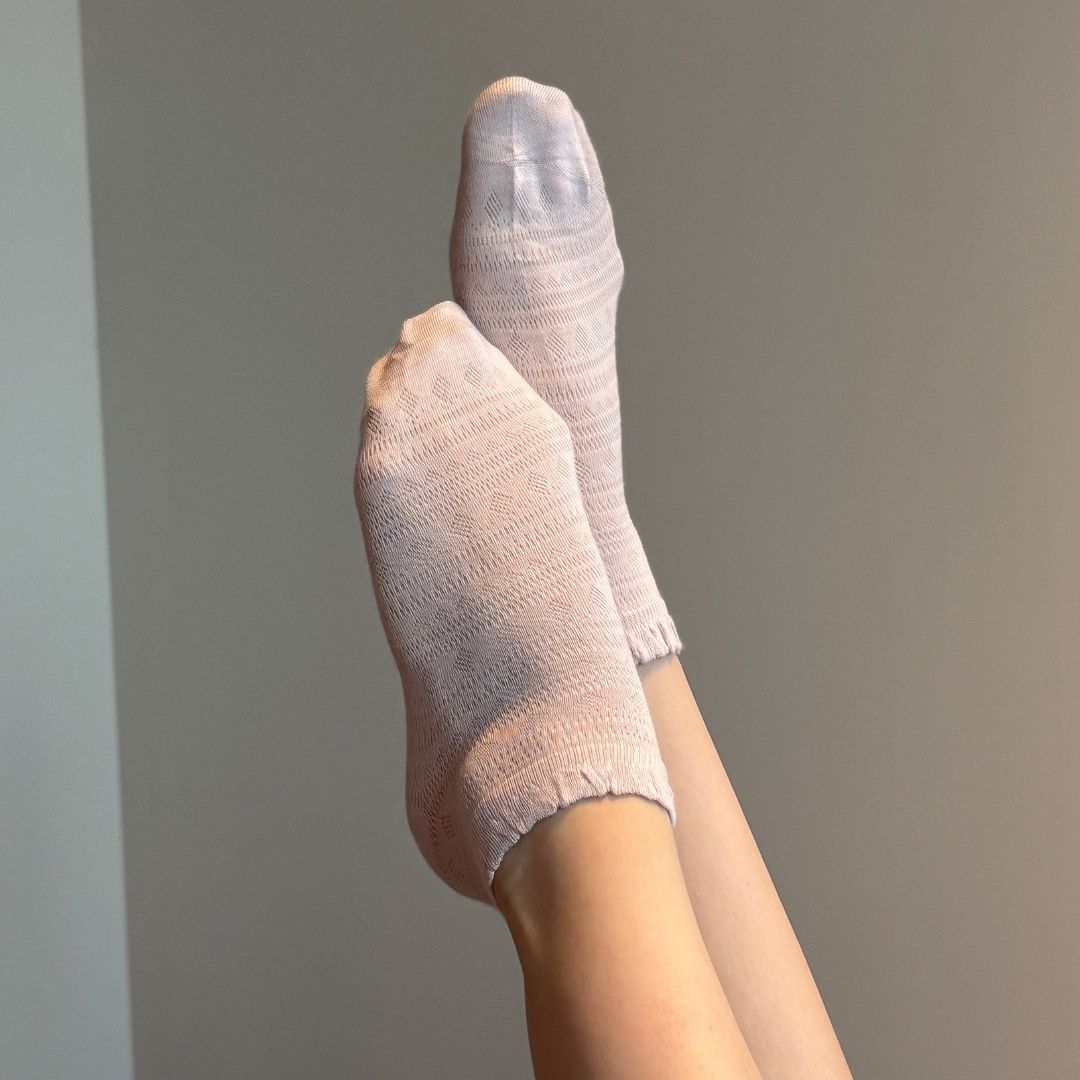 Patterned Silk Stockings 5-pack - Multicolored