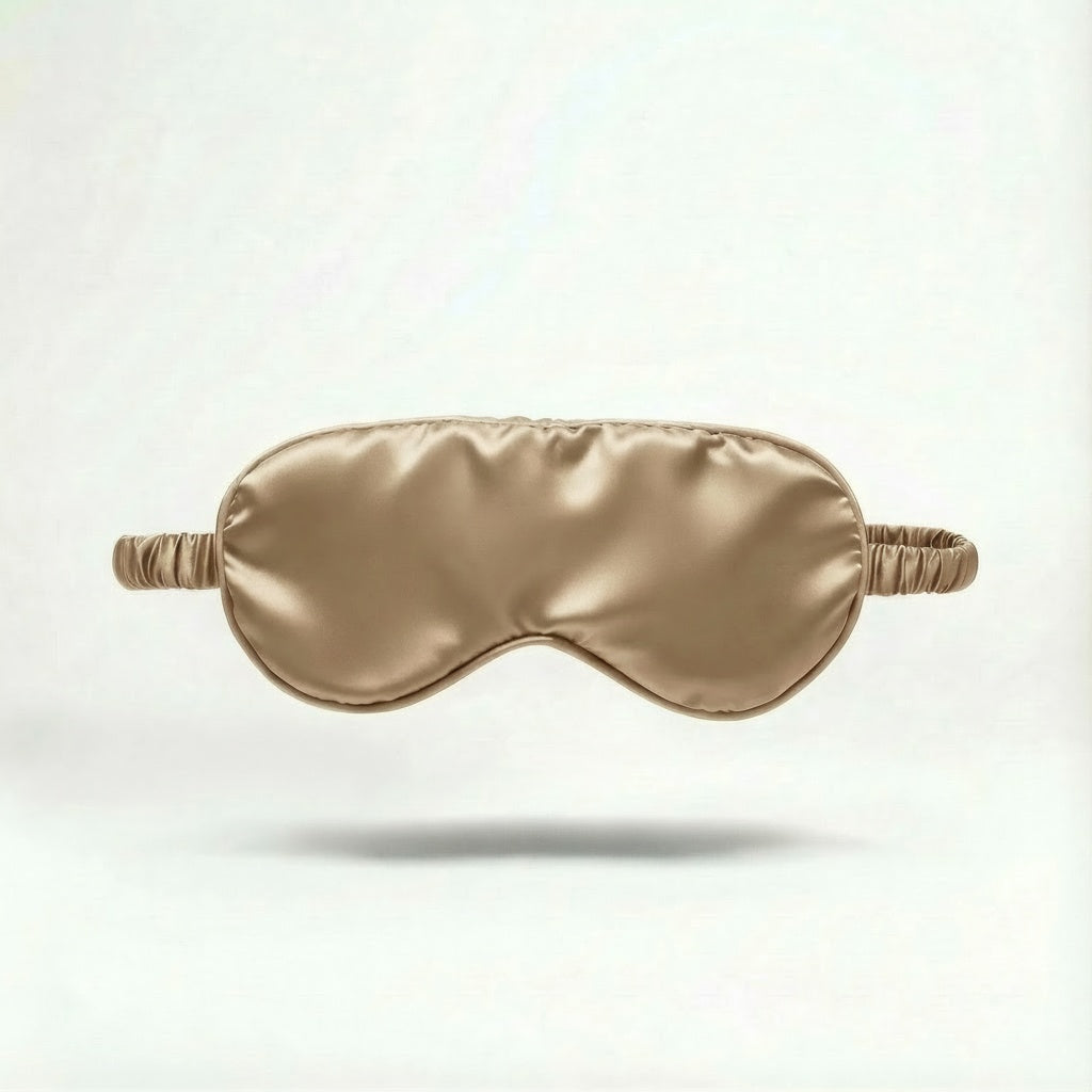 LUXURY SILK SLEEP MASK | BEIGE