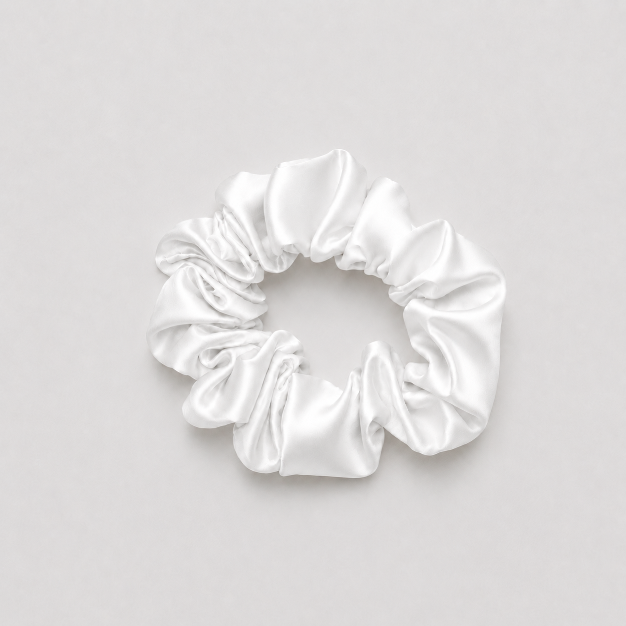 SILKE SCRUNCHIE ORIGINAL (3-pack) - WIT