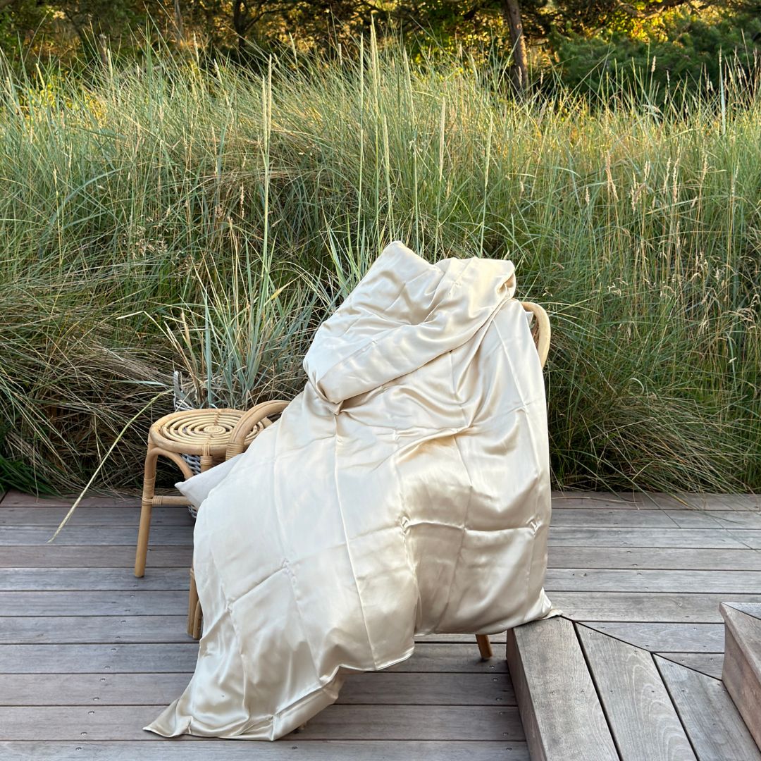 Silk Duvet Cover | 140x200 cm / 140x220 cm | Multiple colors