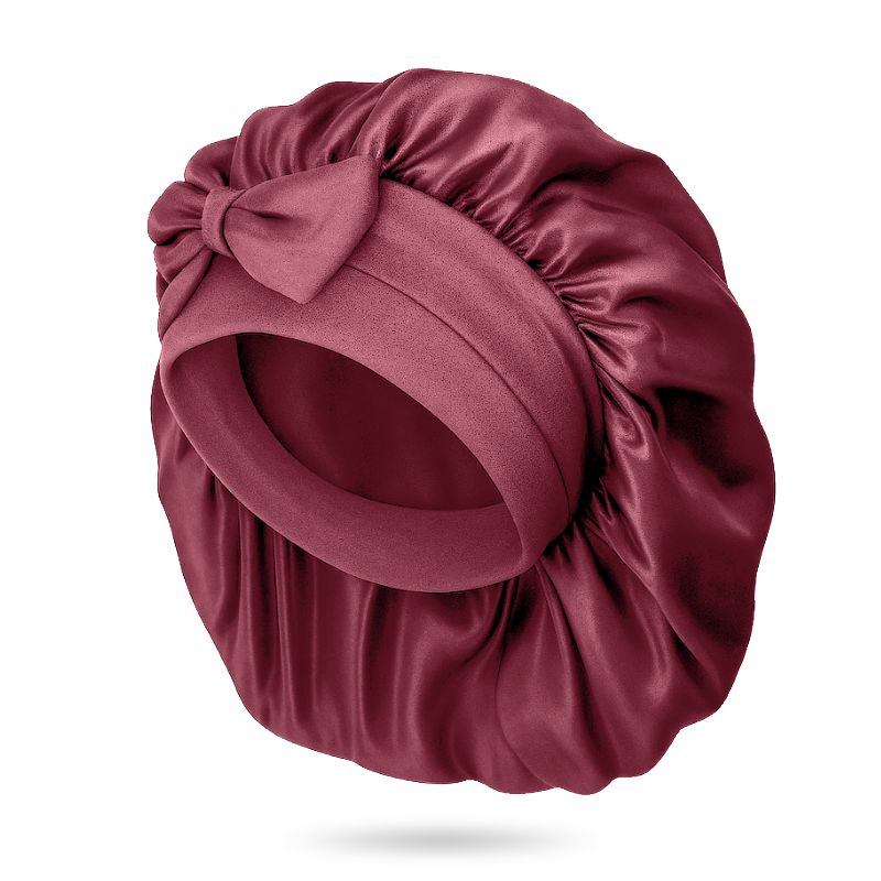 LUXUS SILK BONNET - ROSE