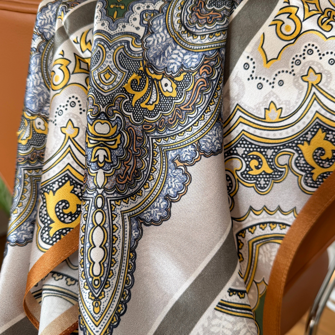 Silk Scarf | Tiara | 90 CM