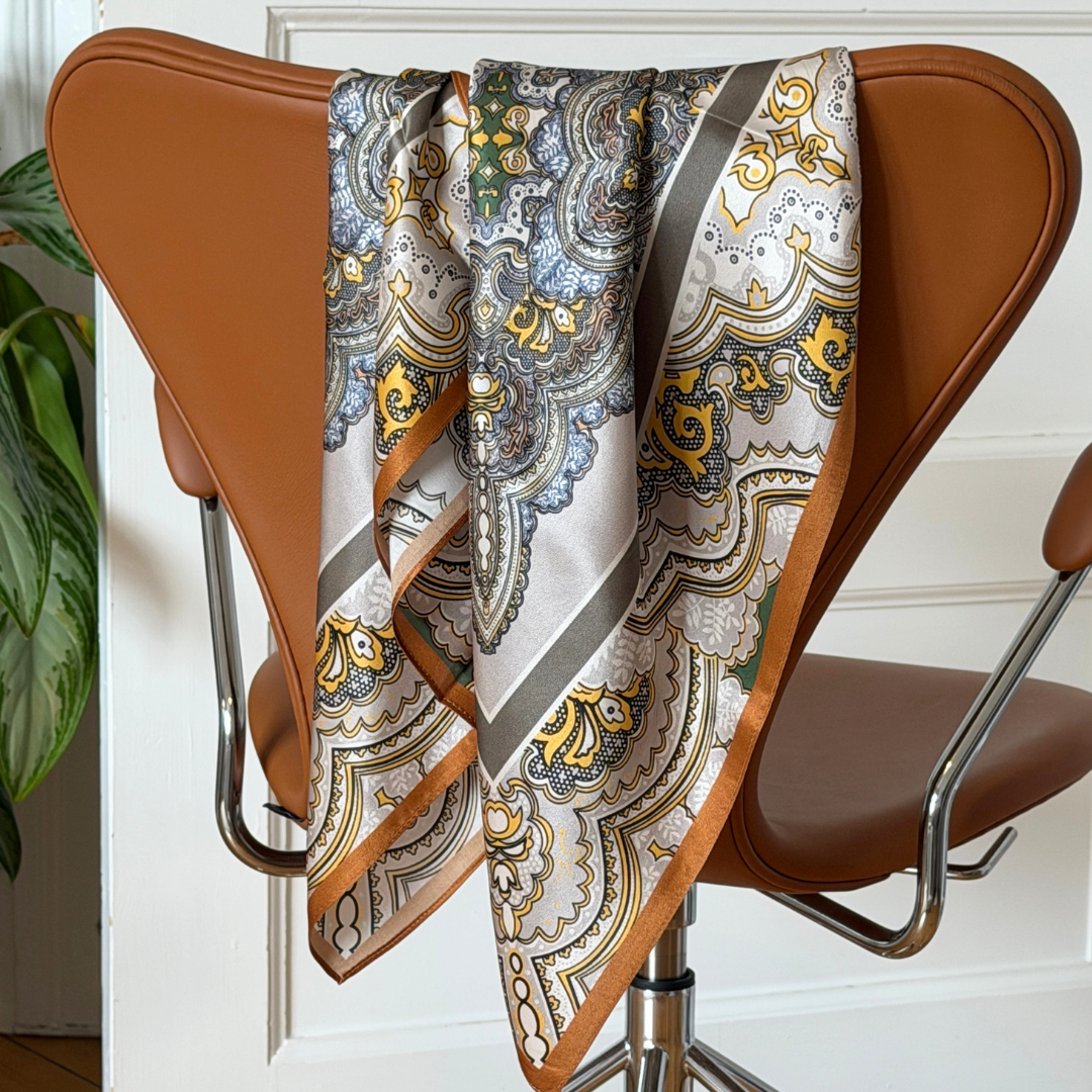 Silk Scarf | Tiara | 90 CM