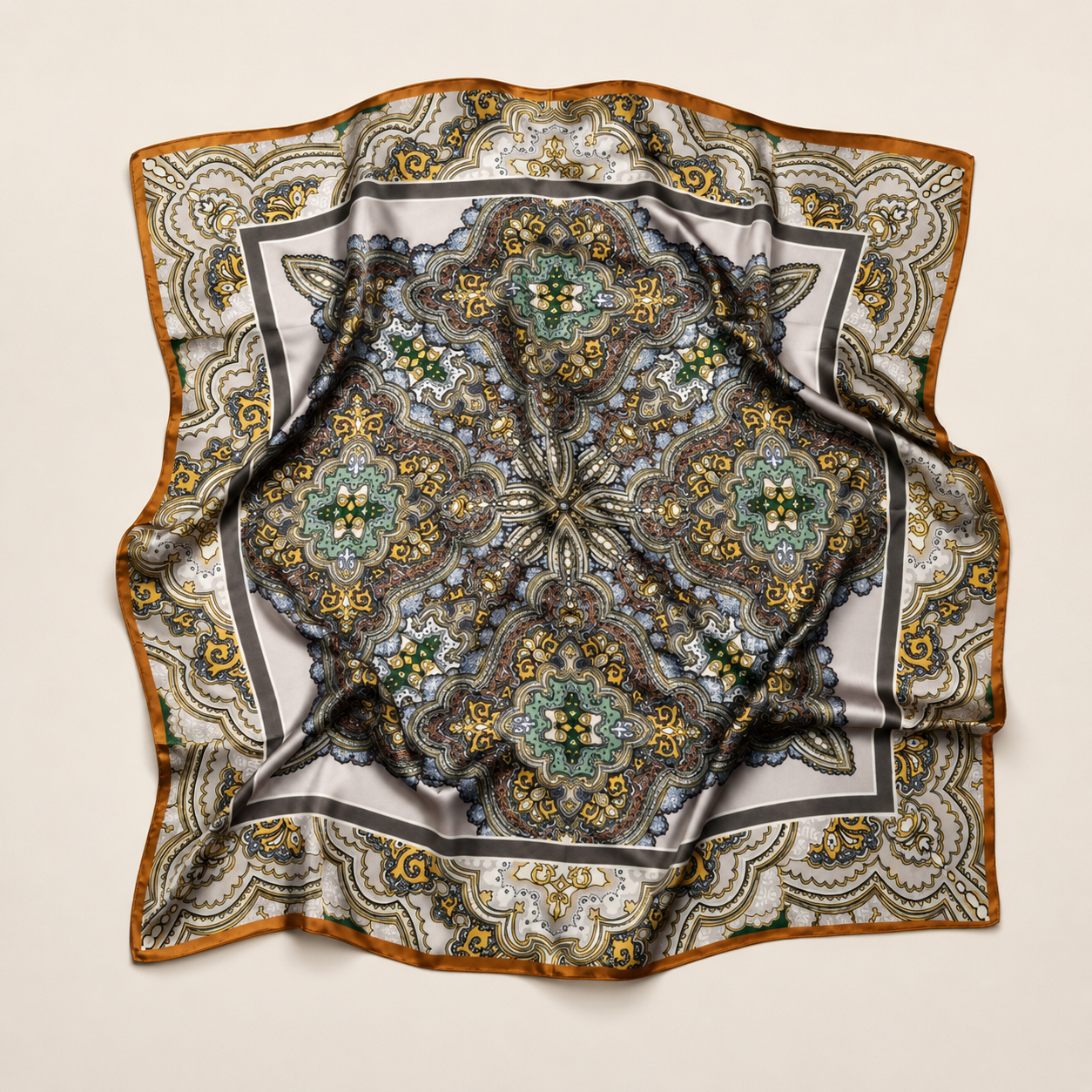 Silk Scarf | Tiara | 90 CM