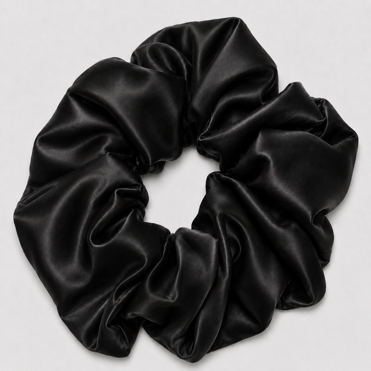 SILK SCRUNCHIE XL - BLACK